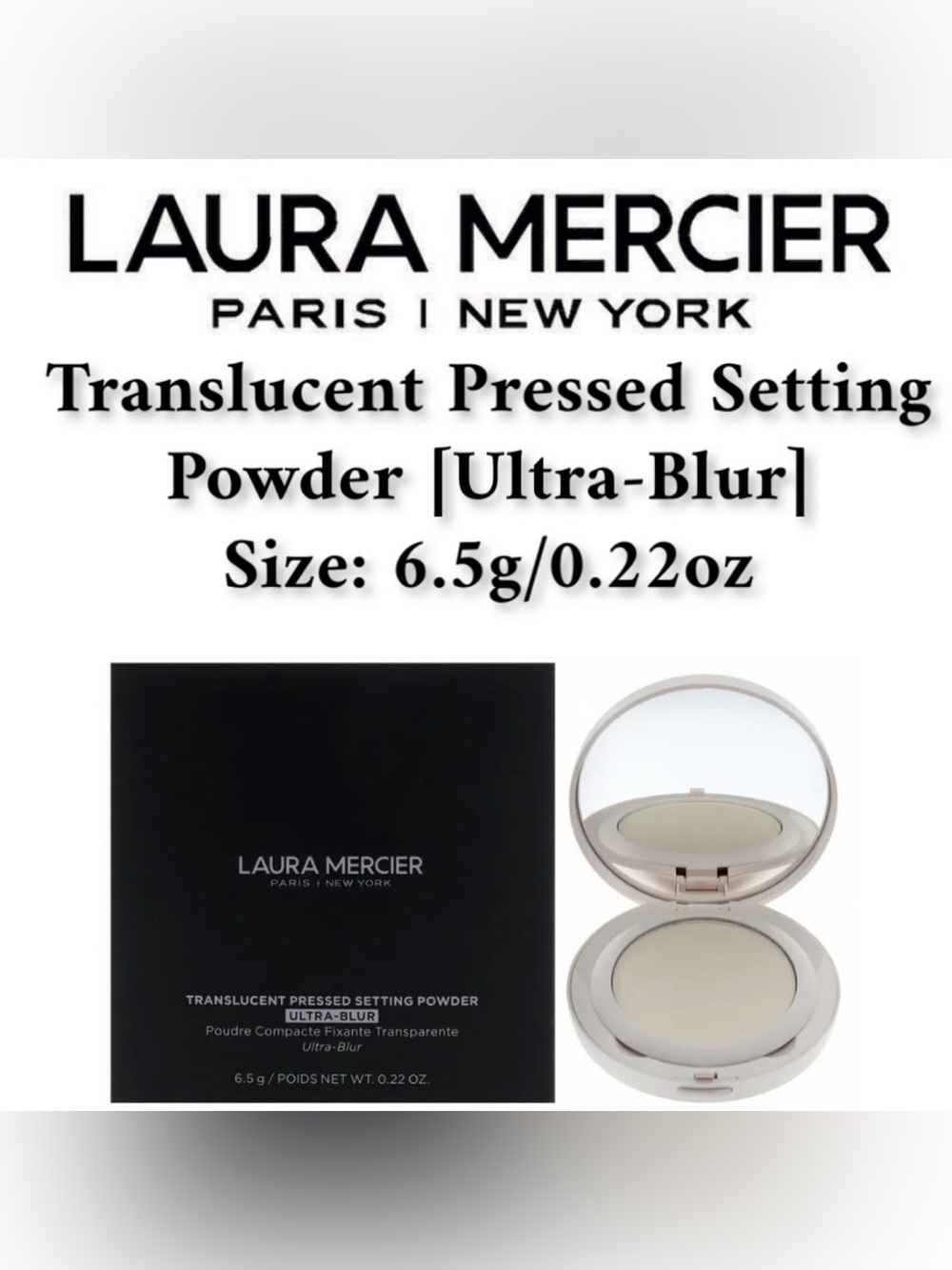 Laura Mercier - Translucent Pressed Setting Powder [Ultra-Blur] Size:6.5g (NEW)
